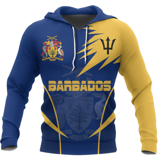 Barbados Active Special Hoodie-Apparel-PL8386-Hoodie-S-Vibe Cosy™