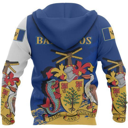 Barbados Special Hoodie-Apparel-PL8386-Hoodie-S-Vibe Cosy™