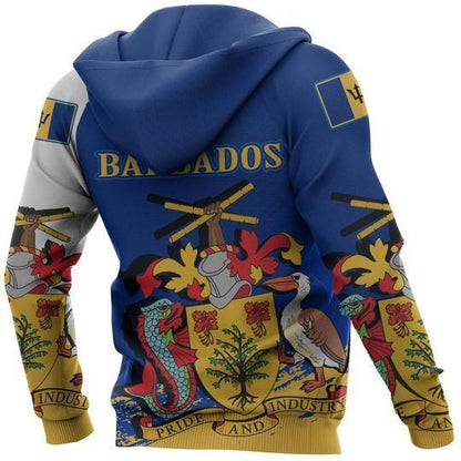 Barbados Special Hoodie-Apparel-PL8386-Hoodie-S-Vibe Cosy™