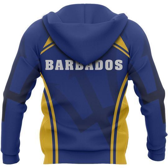 Barbados Zipper Hoodie-Apparel-PL8386-Hoodie-S-Vibe Cosy™