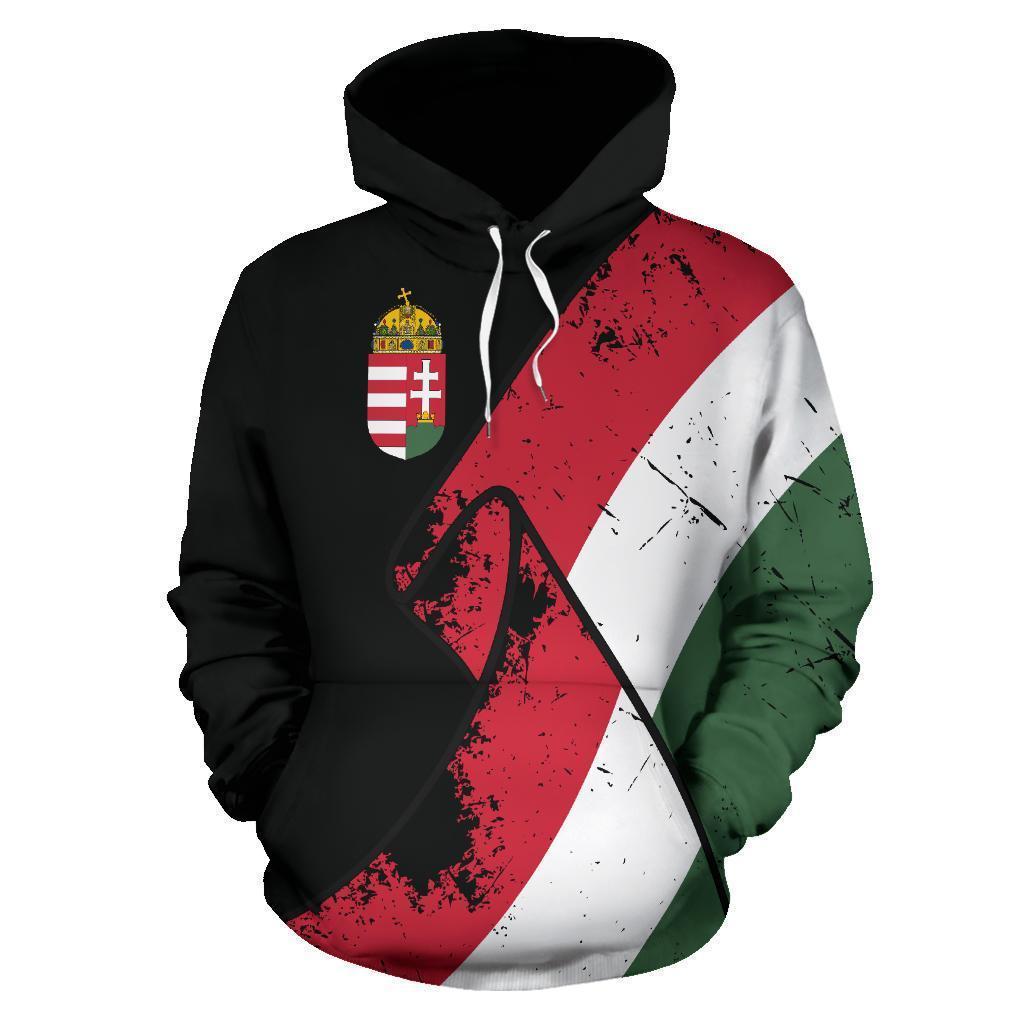 Hungary Special Grunge Flag-Apparel-PL8386-Hoodie-S-Vibe Cosy™
