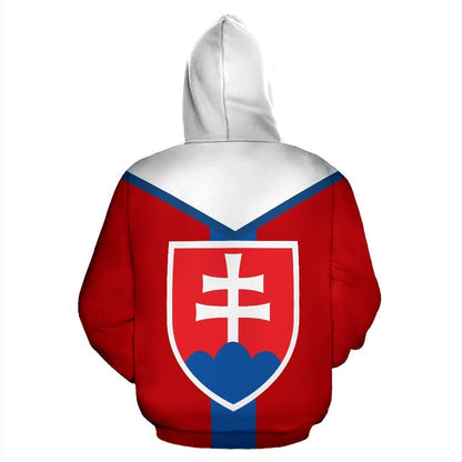 Slovakia is My Homeland Pullover-Apparel-PL8386-Hoodie-S-Vibe Cosy™