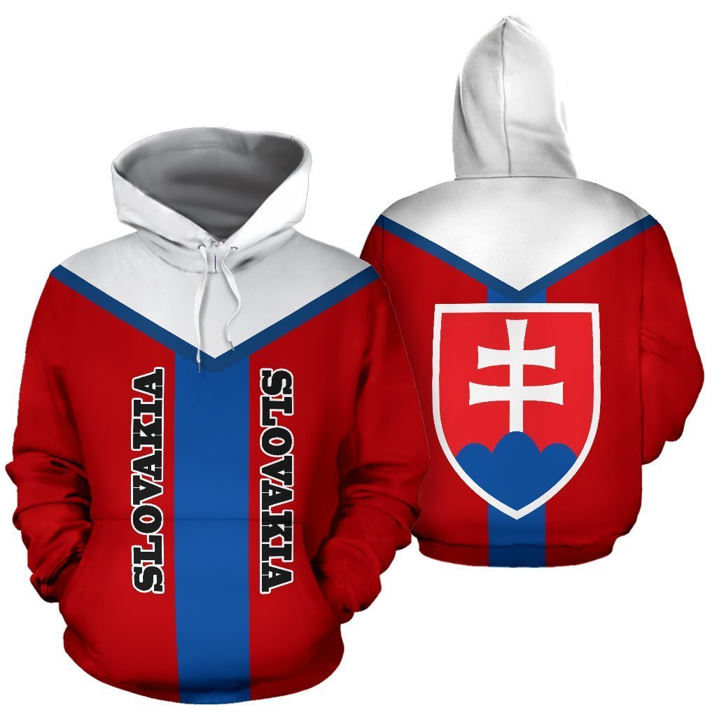 Slovakia is My Homeland Pullover-Apparel-PL8386-Hoodie-S-Vibe Cosy™