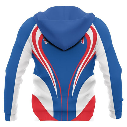 Slovakia Flag Hoodie Cannon Style-Apparel-PL8386-Hoodie-S-Vibe Cosy™
