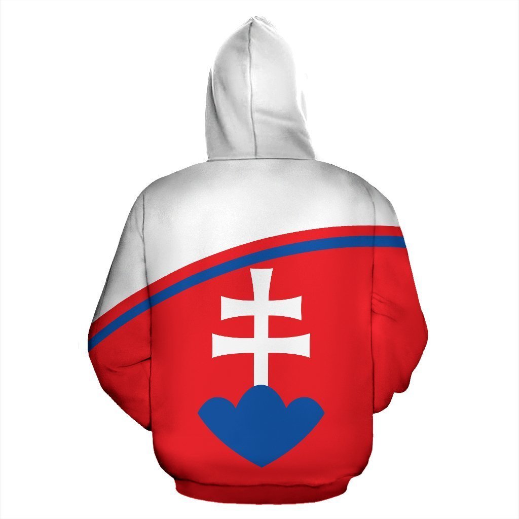 Slovakia All Over Hoodie Curve Version-Apparel-PL8386-Hoodie-S-Vibe Cosy™