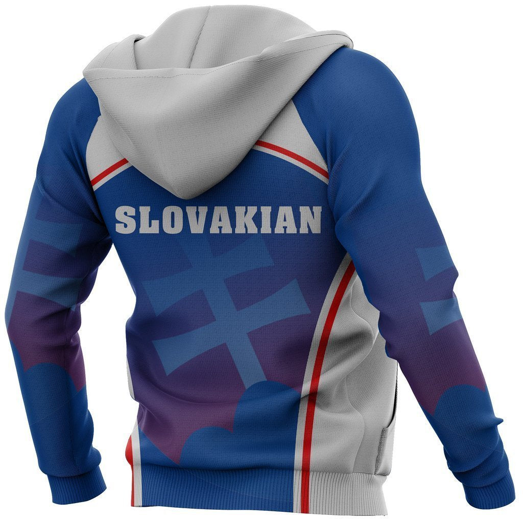 Slovakia Coat Of Arms Hoodie Sport Style-Apparel-PL8386-Hoodie-S-Vibe Cosy™