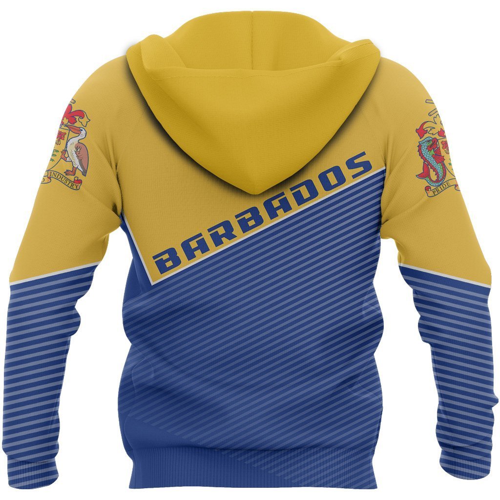 Barbados Hoodie - Stroke Style-Apparel-PL8386-Hoodie-S-Vibe Cosy™