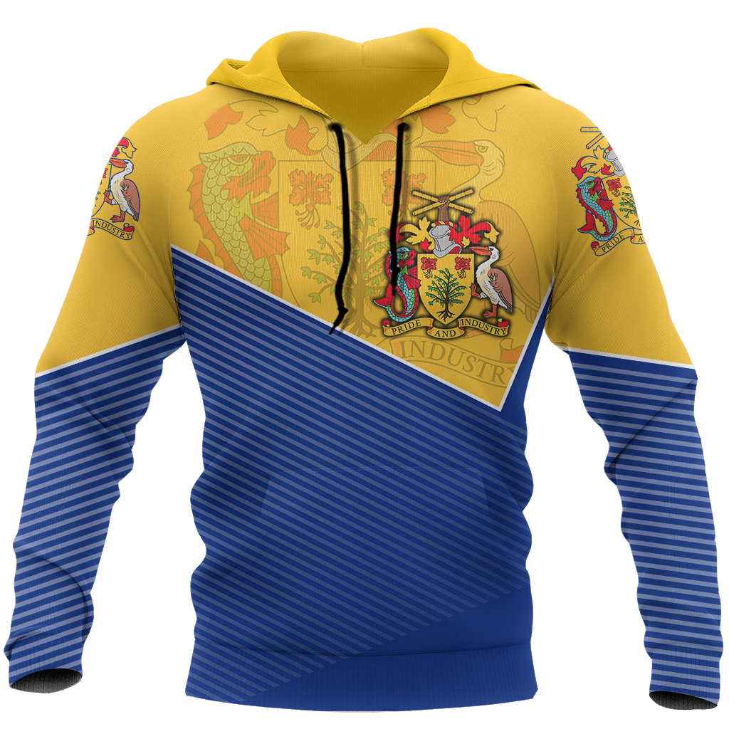 Barbados Hoodie - Stroke Style-Apparel-PL8386-Hoodie-S-Vibe Cosy™