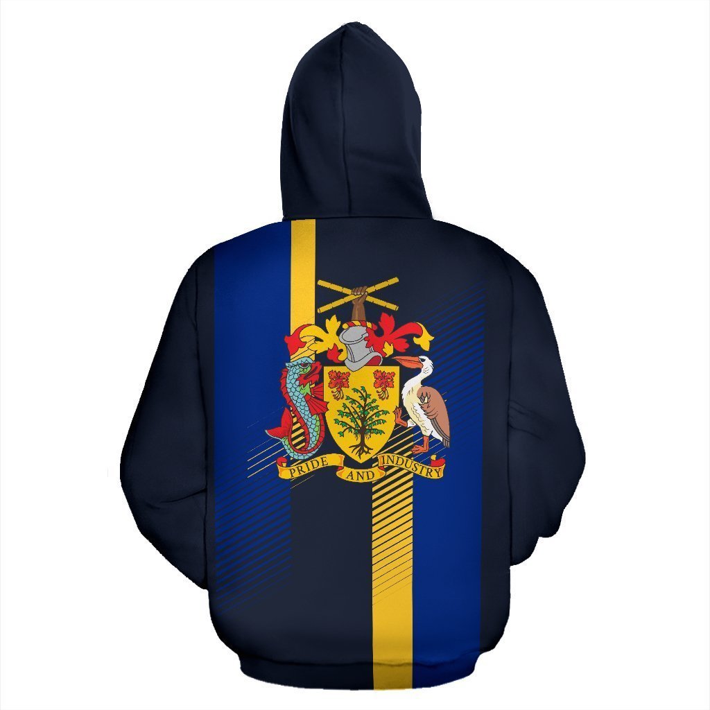 Barbados Hoodie With Sport Hoodie-Apparel-PL8386-Hoodie-S-Vibe Cosy™