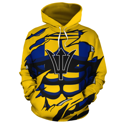 Barbados In Me All Over Hoodie yellow PL068-Apparel-PL8386-Hoodie-S-Vibe Cosy™