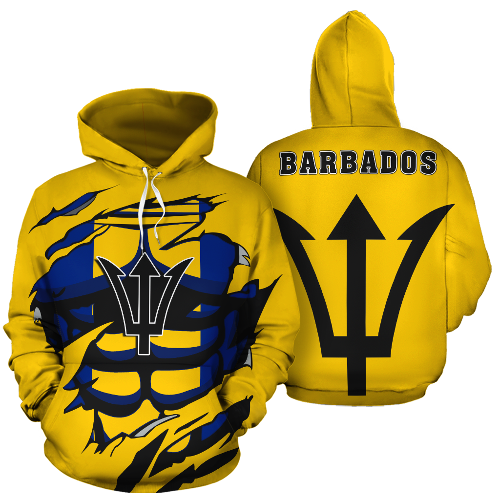 Barbados In Me All Over Hoodie yellow PL068-Apparel-PL8386-Hoodie-S-Vibe Cosy™