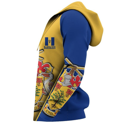 Barbados Legend Pullover Hoodie PL074-Apparel-PL8386-Hoodie-S-Vibe Cosy™