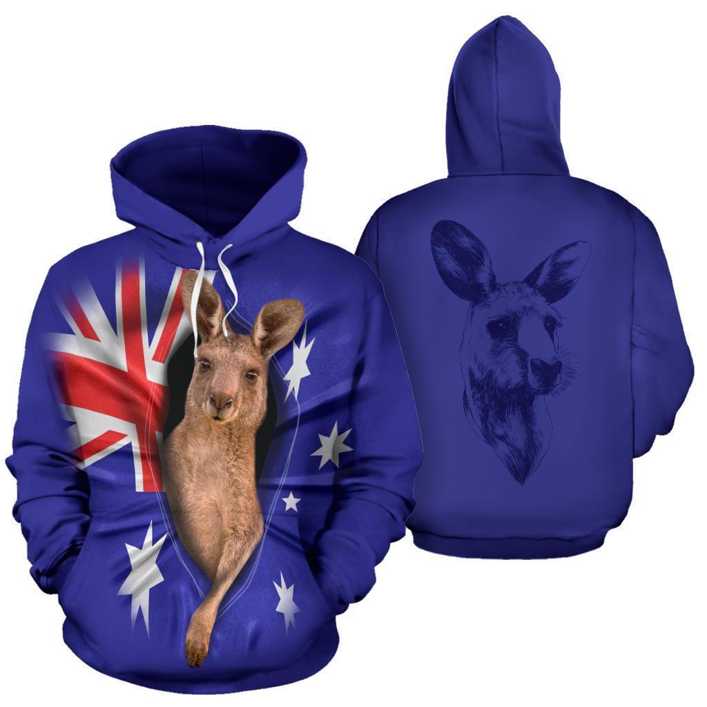 3D All Over Printed National Animal Of Australia PL123-Apparel-PL8386-Hoodie-S-Vibe Cosy™
