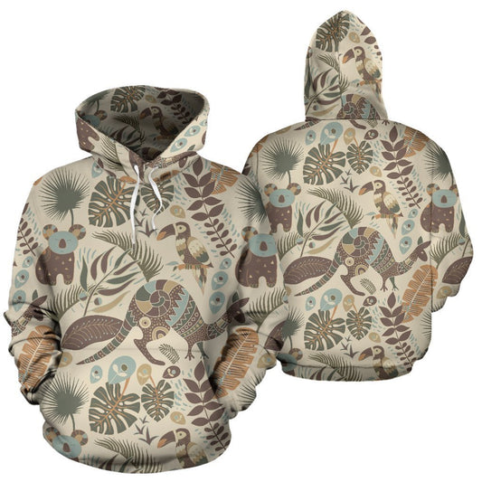 Australia Animal All Over Print Hoodies PL127-Apparel-PL8386-Hoodie-S-Vibe Cosy™