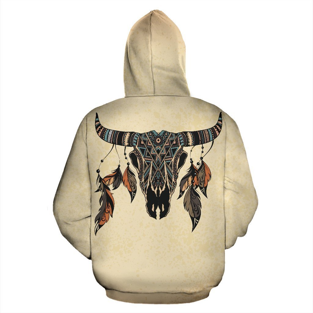 Native American Shield All Over Hoodie PL131-Apparel-PL8386-Hoodie-S-Vibe Cosy™
