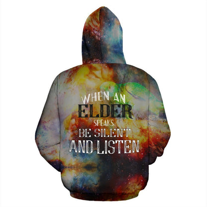Native Americans Elder Speakers Hoodie PL134-Apparel-PL8386-Hoodie-S-Vibe Cosy™