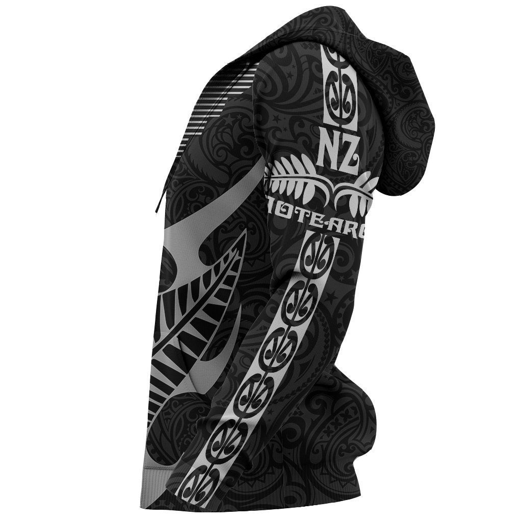 New Zealand Silver Fern Maori Hoodie Line Sport PL142-Apparel-PL8386-Hoodie-S-Vibe Cosy™