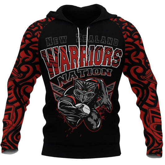 New Zealand Warriors Hoodie Unique Style PL173-Apparel-PL8386-Hoodie-S-Vibe Cosy™