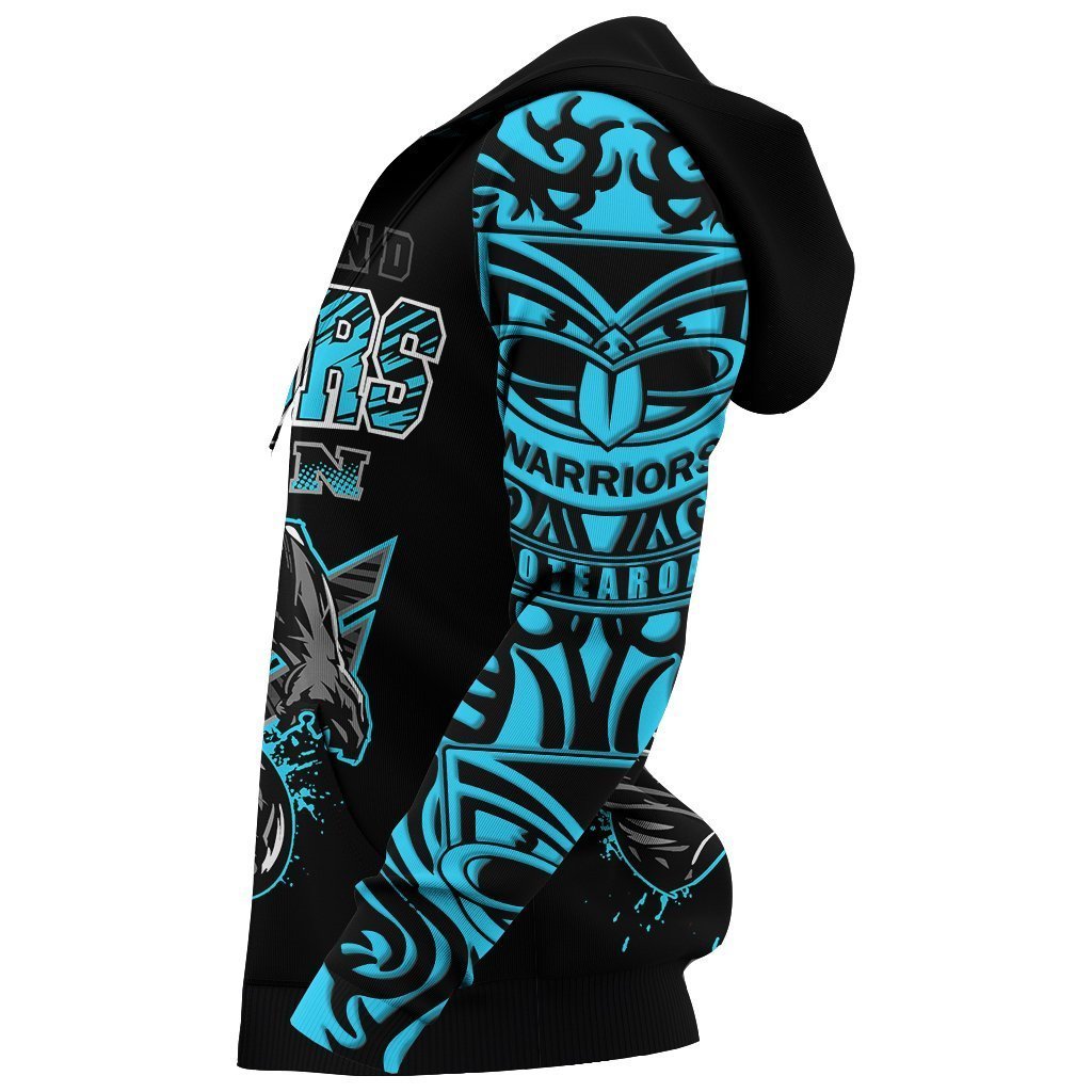 New Zealand Warriors Hoodie Unique Style Blue PL177-Apparel-PL8386-Hoodie-S-Vibe Cosy™