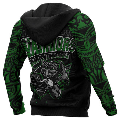 New Zealand Warriors Hoodie Unique Style Green PL179-Apparel-PL8386-Hoodie-S-Vibe Cosy™