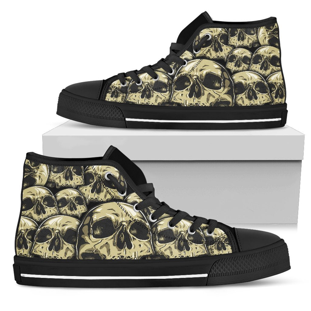 Skull high top shoes PL18032006-PL8386-Women's high top-EU36 (US5.5)-Vibe Cosy™