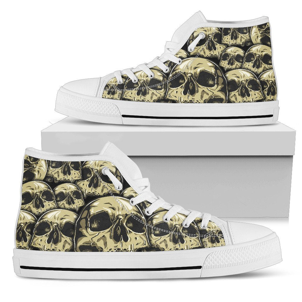 Skull high top shoes PL18032007-PL8386-Women's high top-EU36 (US5.5)-Vibe Cosy™