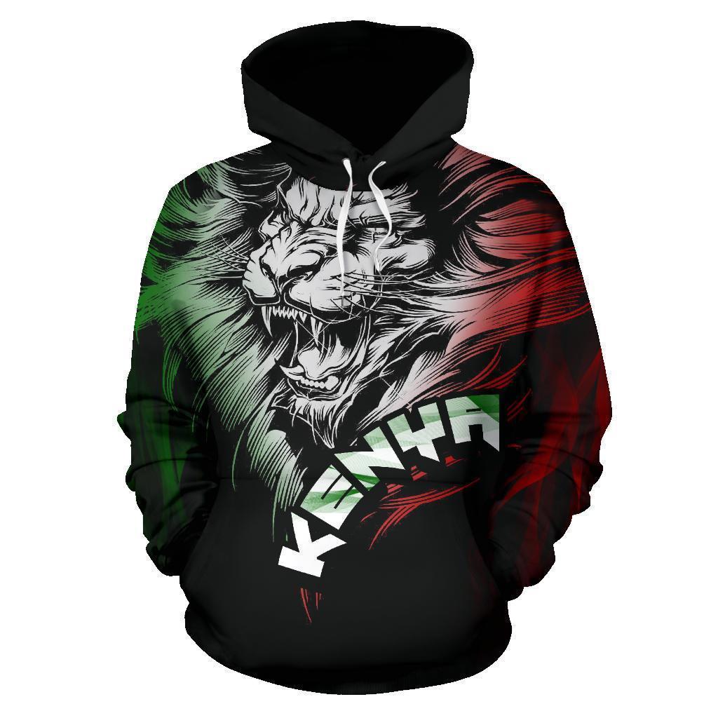 Lion Kenya Hoodie PL194-Apparel-PL8386-Hoodie-S-Vibe Cosy™