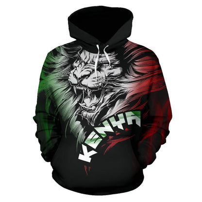 Lion Kenya Hoodie PL194-Apparel-PL8386-Hoodie-S-Vibe Cosy™