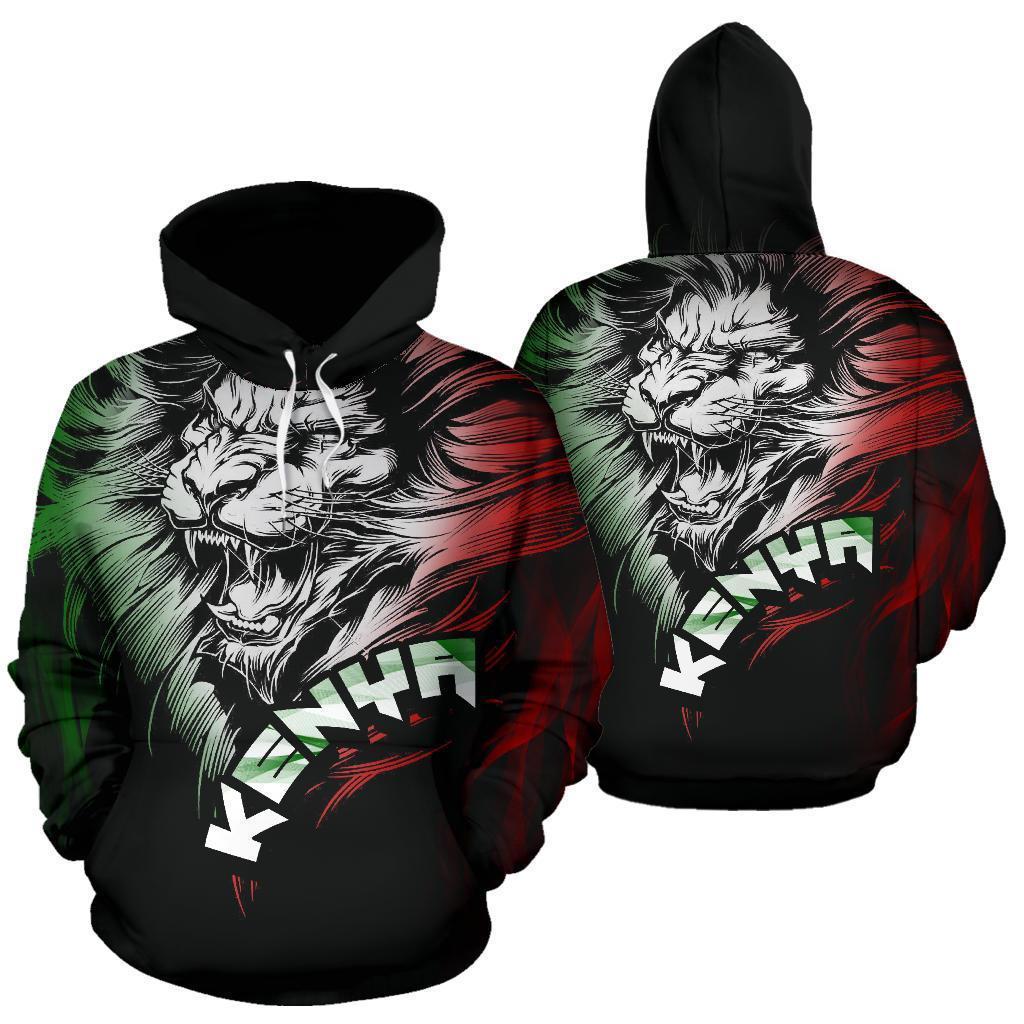 Lion Kenya Hoodie PL194-Apparel-PL8386-Hoodie-S-Vibe Cosy™