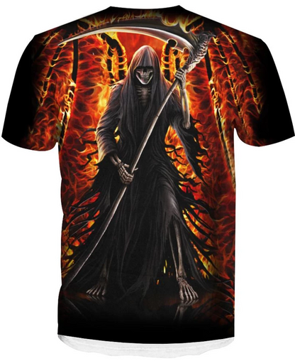 Skull Fire PL219-Apparel-PL8386-Hoodie-S-Vibe Cosy™
