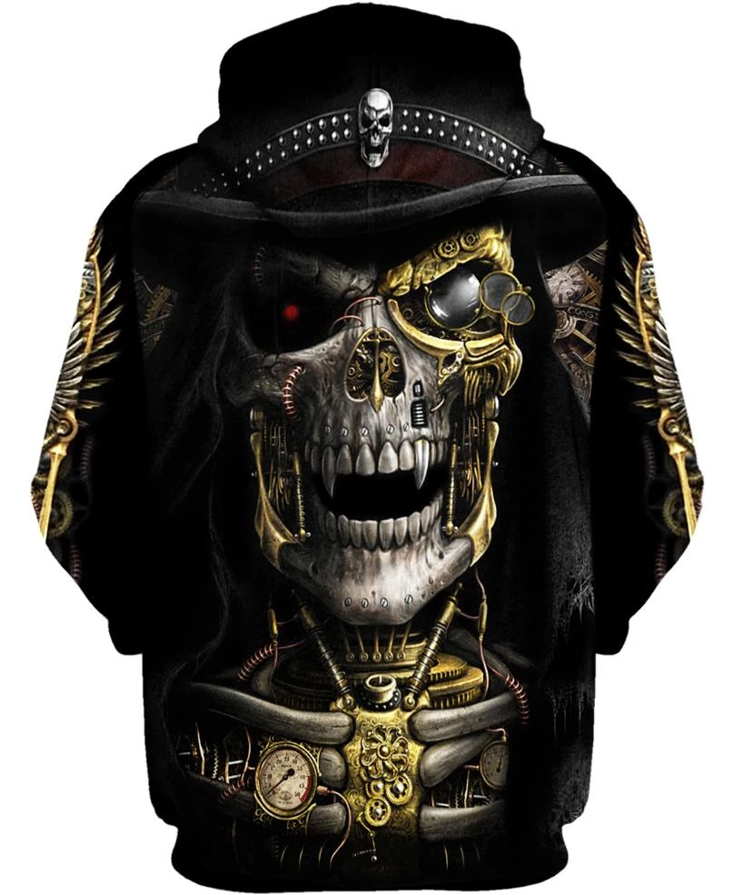 Cool Skull PL221-Apparel-PL8386-Hoodie-S-Vibe Cosy™
