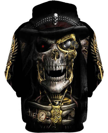Cool Skull PL221-Apparel-PL8386-Hoodie-S-Vibe Cosy™