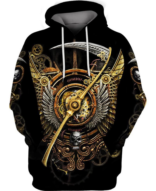 Cool Skull PL221-Apparel-PL8386-Hoodie-S-Vibe Cosy™