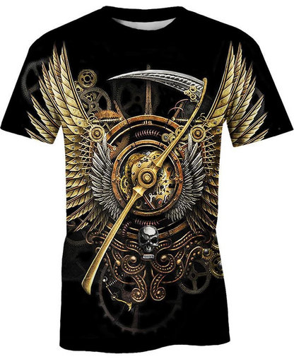 Cool Skull PL221-Apparel-PL8386-T- Shirt-S-Vibe Cosy™