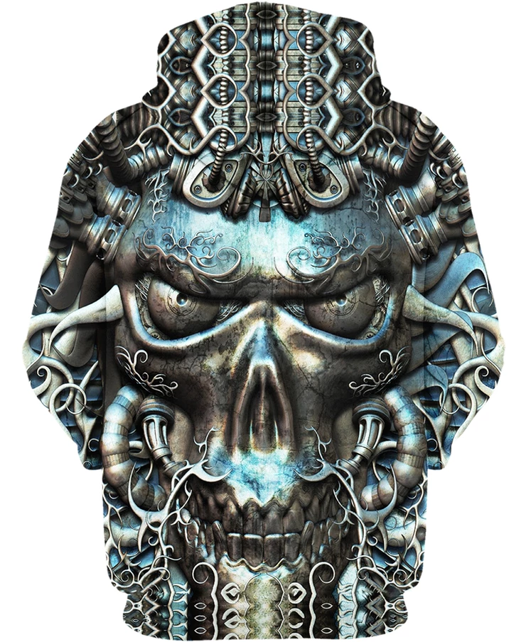 Skull Strong PL224-Apparel-PL8386-Hoodie-S-Vibe Cosy™