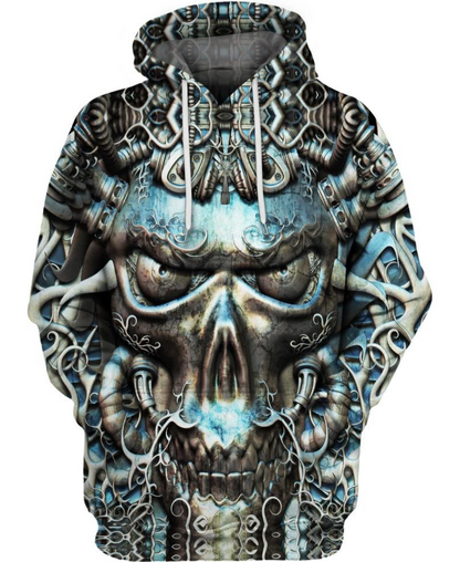 Skull Strong PL224-Apparel-PL8386-Hoodie-S-Vibe Cosy™