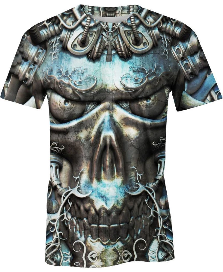 Skull Strong PL224-Apparel-PL8386-T- Shirt-S-Vibe Cosy™