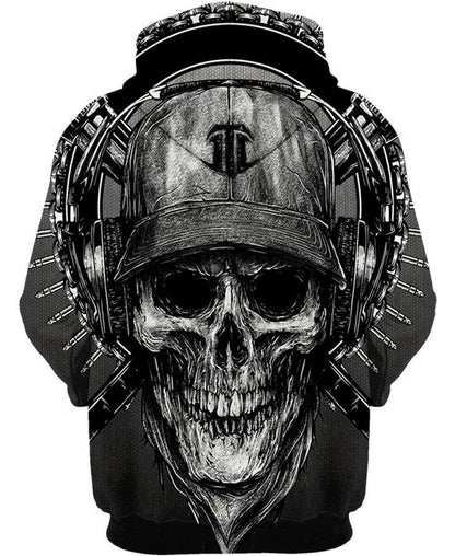 Love Skull & Like Music PL229-Apparel-PL8386-Hoodie-S-Vibe Cosy™