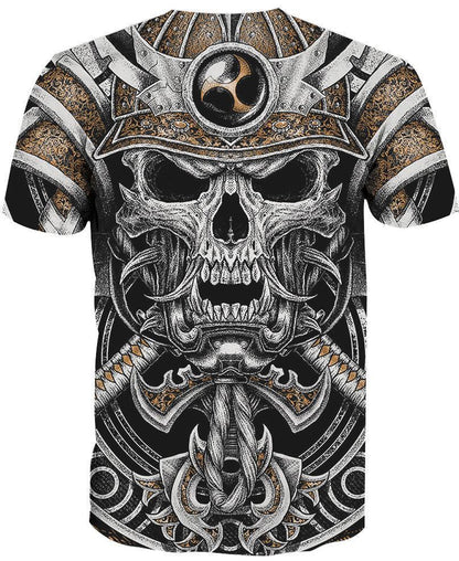 Samurai Skull PL230-Apparel-PL8386-Hoodie-S-Vibe Cosy™