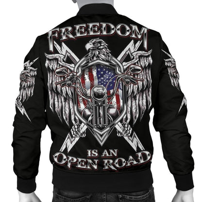 SKULL BOMBER JACKET PL237-BOMBER JACKETS-PL8386-Men's Bomber Jacket-S-Vibe Cosy™