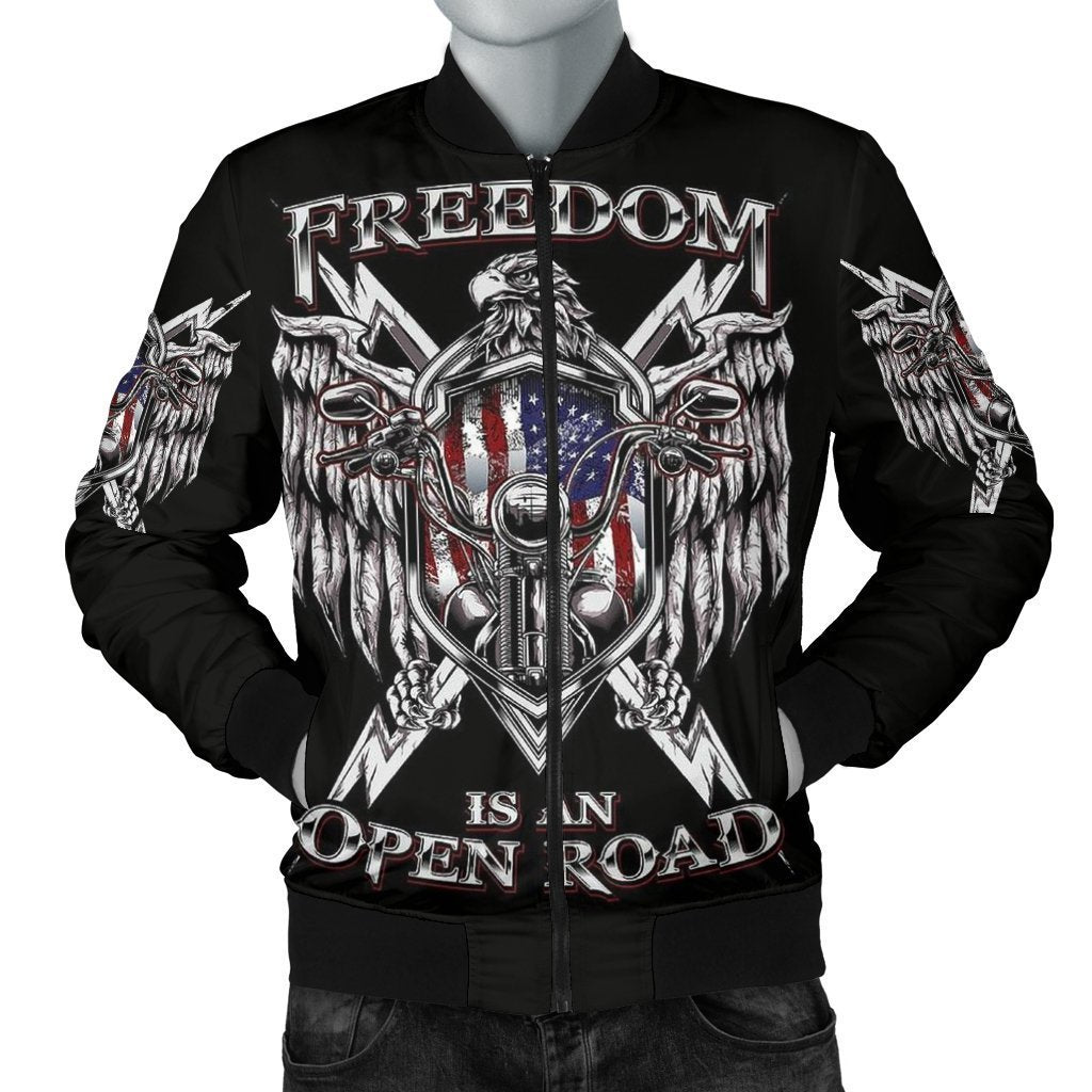 SKULL BOMBER JACKET PL237-BOMBER JACKETS-PL8386-Men's Bomber Jacket-S-Vibe Cosy™