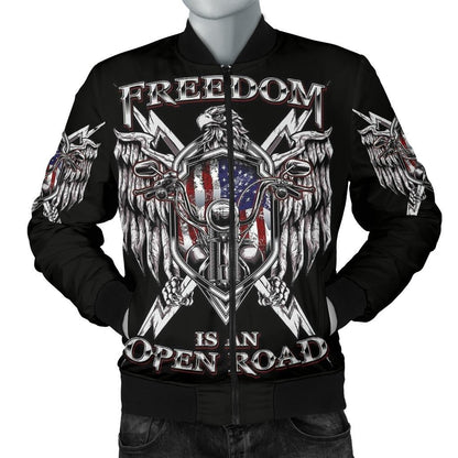 SKULL BOMBER JACKET PL237-BOMBER JACKETS-PL8386-Men's Bomber Jacket-S-Vibe Cosy™