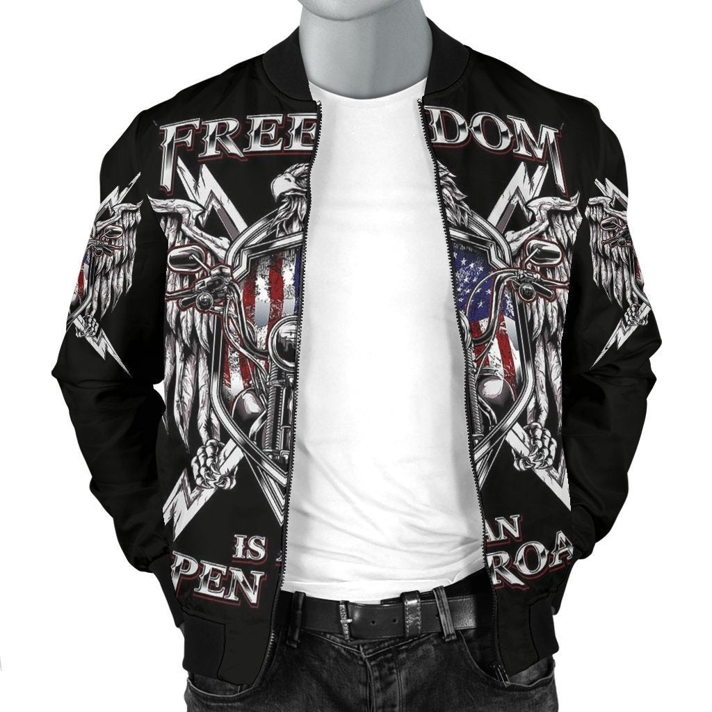 SKULL BOMBER JACKET PL237-BOMBER JACKETS-PL8386-Men's Bomber Jacket-S-Vibe Cosy™
