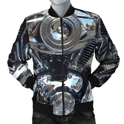 SKULL BOMBER JACKET PL241-BOMBER JACKETS-PL8386-Men's Bomber Jacket-S-Vibe Cosy™