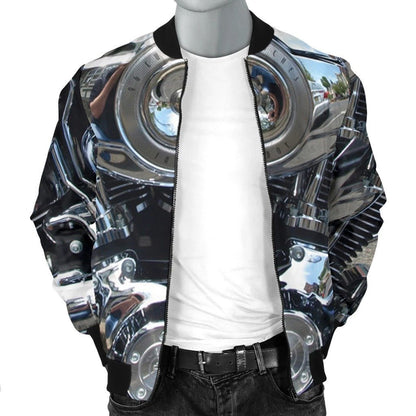 SKULL BOMBER JACKET PL241-BOMBER JACKETS-PL8386-Men's Bomber Jacket-S-Vibe Cosy™