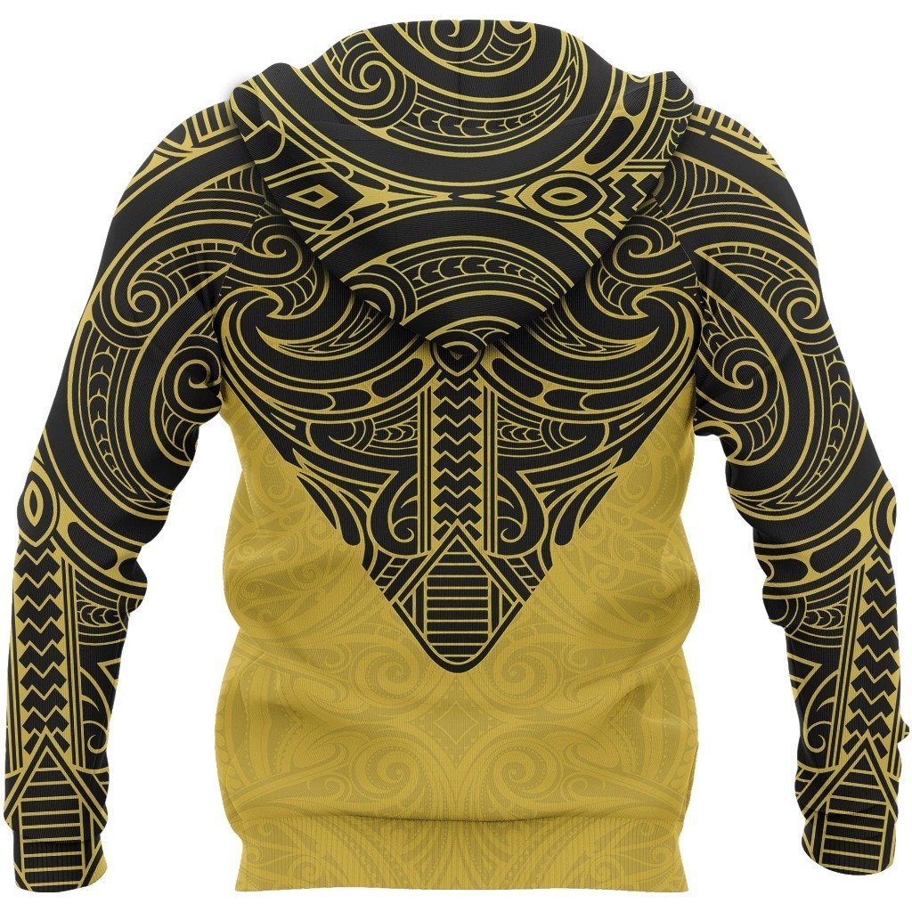 Aotearoa Hoodie Maori Pattern - Hurricanes Rugby PL251-Apparel-PL8386-Hoodie-S-Vibe Cosy™