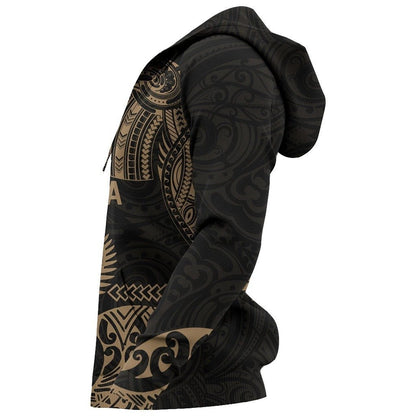 Aotearoa Hoodie Silver Fern - Firefighter PL253-Apparel-PL8386-Hoodie-S-Vibe Cosy™