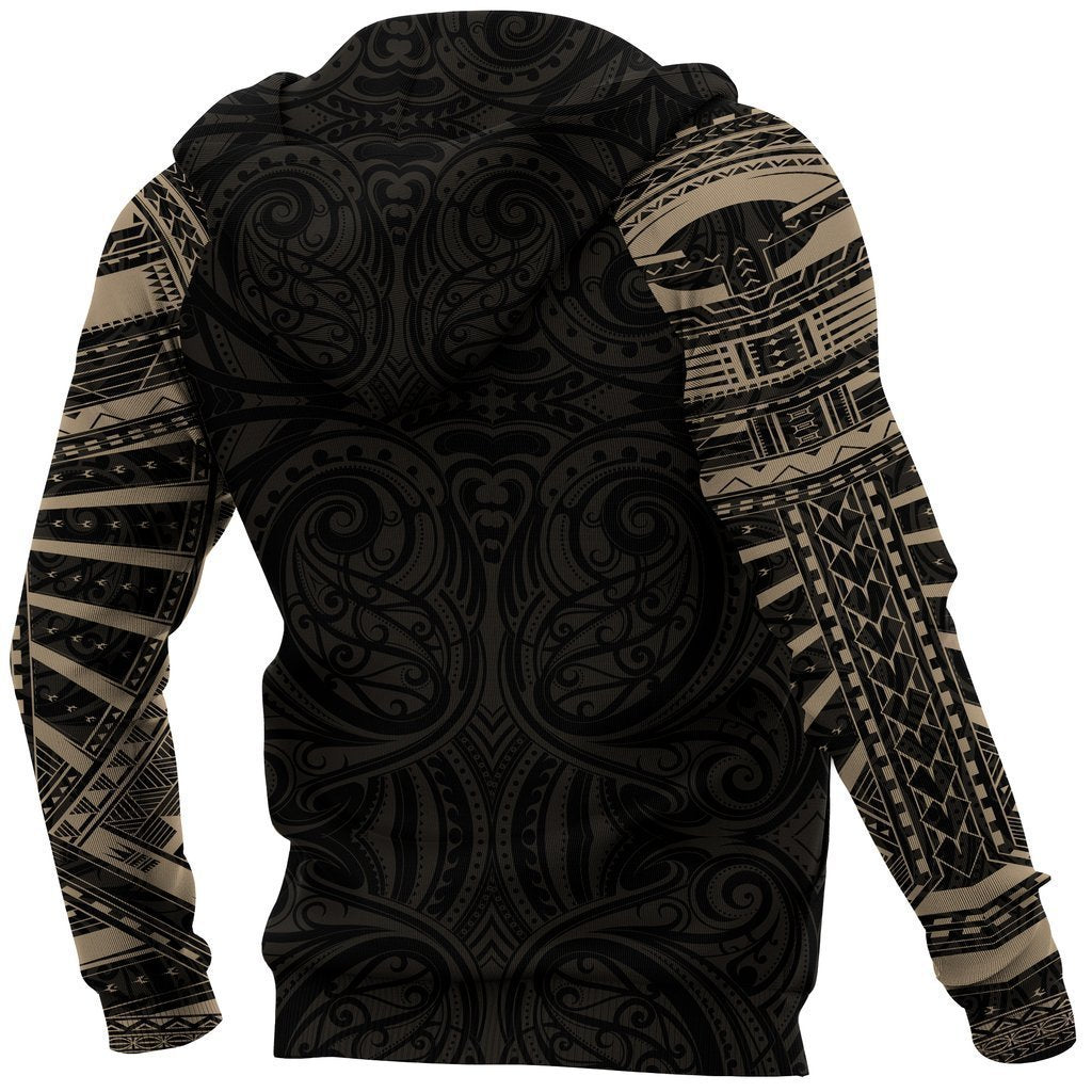 Rugby Aotearoa Tattoo Style All Over Hoodie PL262-Apparel-PL8386-Hoodie-S-Vibe Cosy™