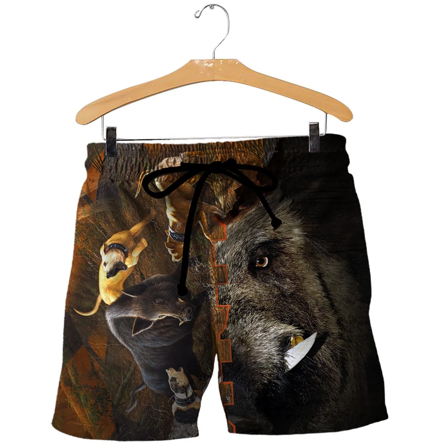 PL415 BEAUTIFUL BOAR HUNTING CAMO 3D ALL OVER PRINTED SHIRTS-Apparel-PL8386-Shorts-S-Vibe Cosy™
