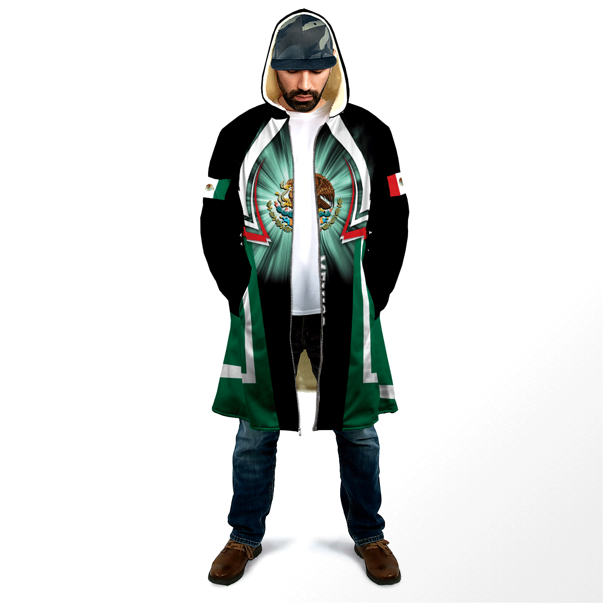 Mexico 3D All Over Printed Unisex Hoodie